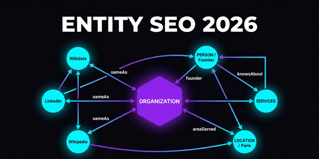 Entity SEO 2026 : Construire votre Knowledge Graph de Marque (Guide Expert)