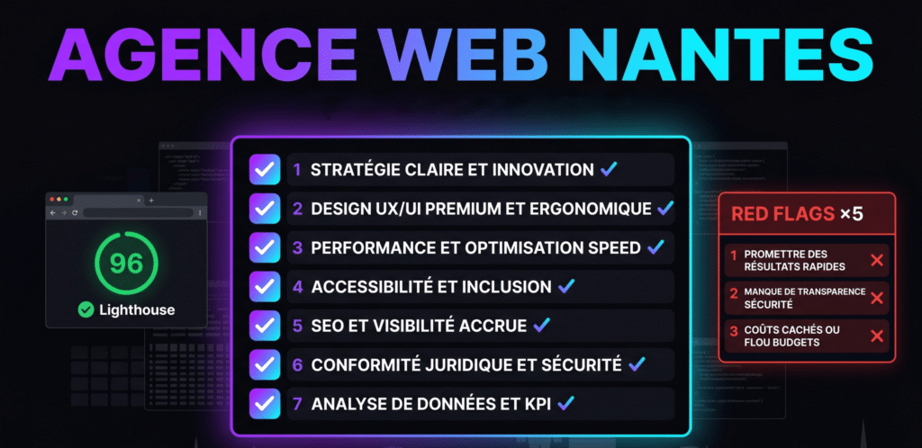 Agence Web Nantes 2026 : 7 Critères pour Choisir (et les Pièges à Éviter)