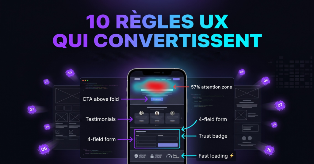 UX/UI PME : les 10 Règles qui Convertissent (Guide 2026)